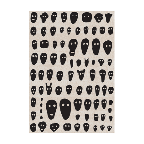 Graphic Art Carpet | Qeeboo Stencils | Oroa.com