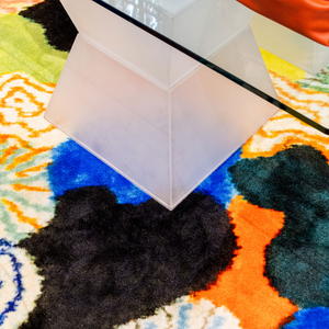 Multicolored Patchwork Rug 10' x 6'7" | Qeeboo Patch | OROA.com