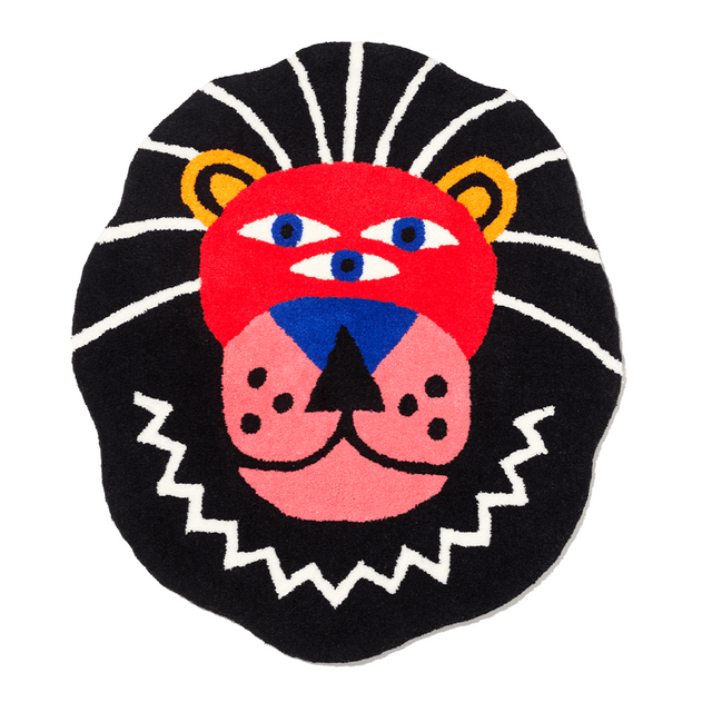 Animal-Shaped Hand-Tufted Rug | Qeeboo Oggian | OROA.com