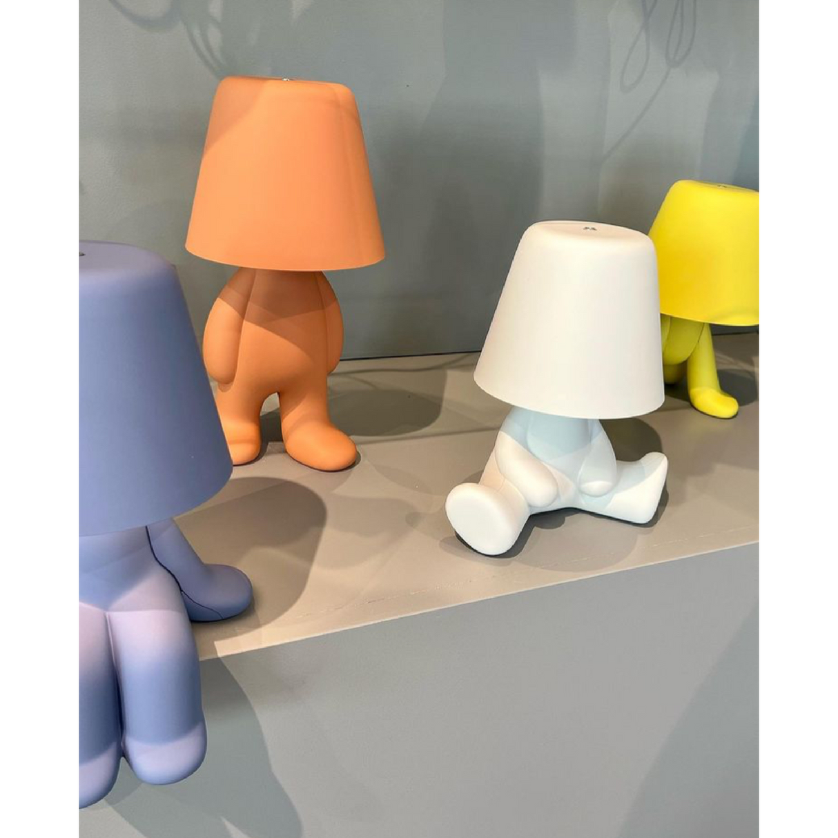 Sculptural Child Rechargeable LED Lamp | Qeeboo Sweet Brothers | OROA.com