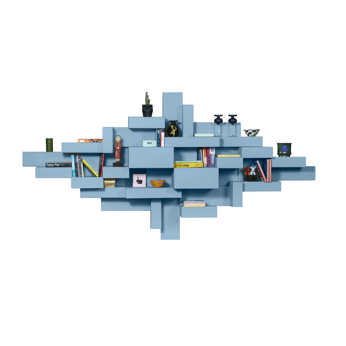 Geometric Modular Wall Shelf | Qeeboo Primitive | OROA.com