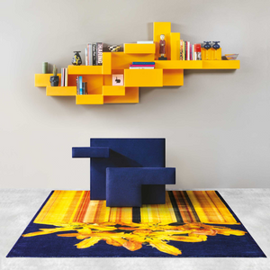 Geometric Modular Bookshelf XS | Qeeboo Primitive | OROA.com