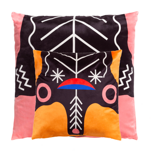 Graphic Print Cushion | Qeeboo Oggian | OROA.com
