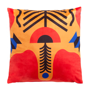 Graphic Print Cushion | Qeeboo Oggian | OROA.com