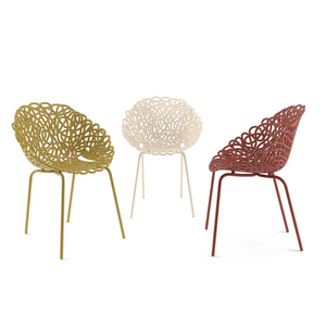Twisted Indoor/Outdoor Chair Set (2) | Qeeboo Bacana | OROA.com