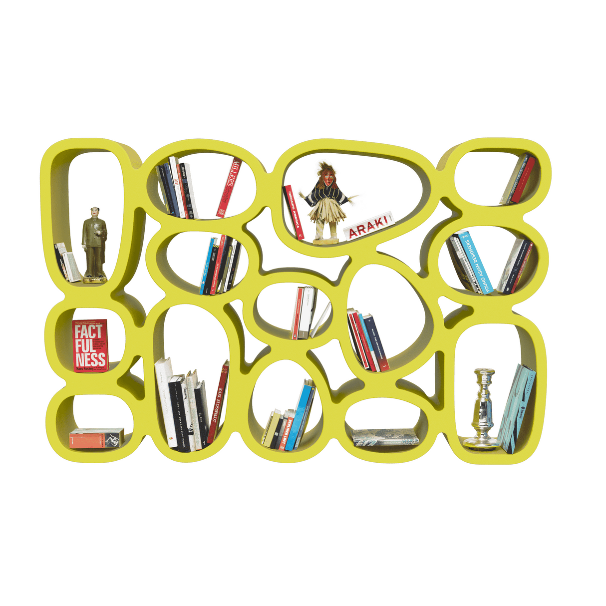 Abstract Sectioned Bookcase | Qeeboo Koibuchi | OROA.com