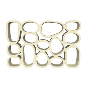 Abstract Sectioned Bookcase | Qeeboo Koibuchi | OROA.com