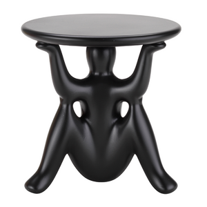 Molded Sculptural Side Table | Qeeboo Helpyourself | OROA.com