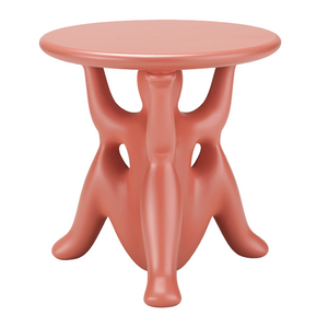 Molded Sculptural Side Table | Qeeboo Helpyourself | OROA.com