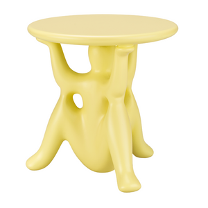 Molded Sculptural Side Table | Qeeboo Helpyourself | OROA.com