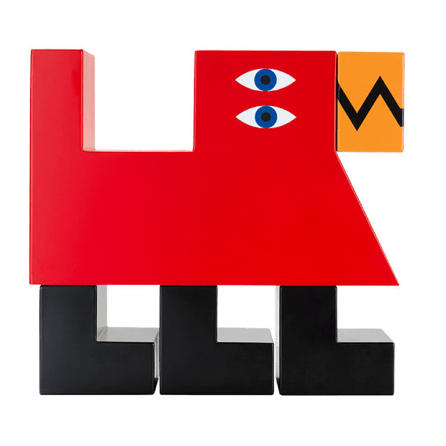 Lacquered Wood Coffee Table | Qeeboo Oggian | OROA.com