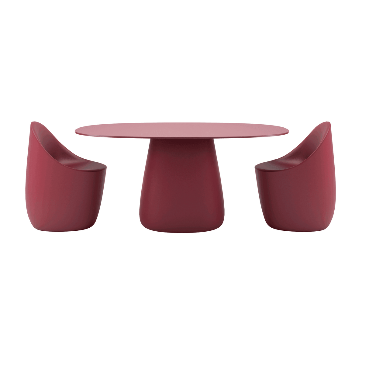 Oval Indoor/Outdoor Dining Table | Qeeboo Cobble | OROA.com