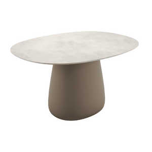 Oval Indoor/Outdoor Dining Table | Qeeboo Cobble | OROA.com