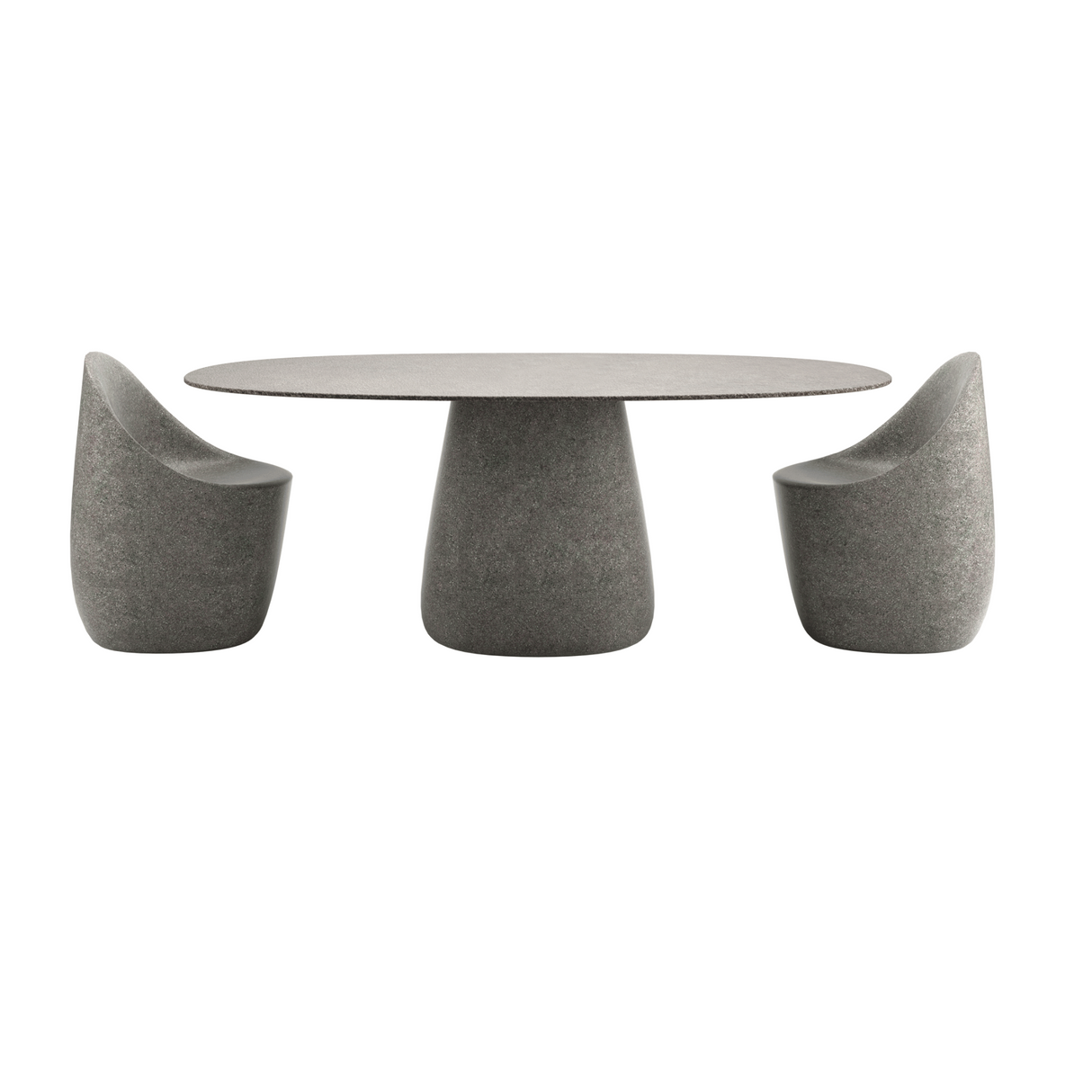 Oval Indoor/Outdoor Dining Table | Qeeboo Cobble | OROA.com