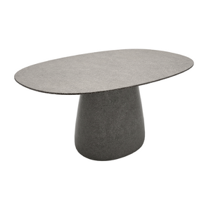 Oval Indoor/Outdoor Dining Table | Qeeboo Cobble | OROA.com