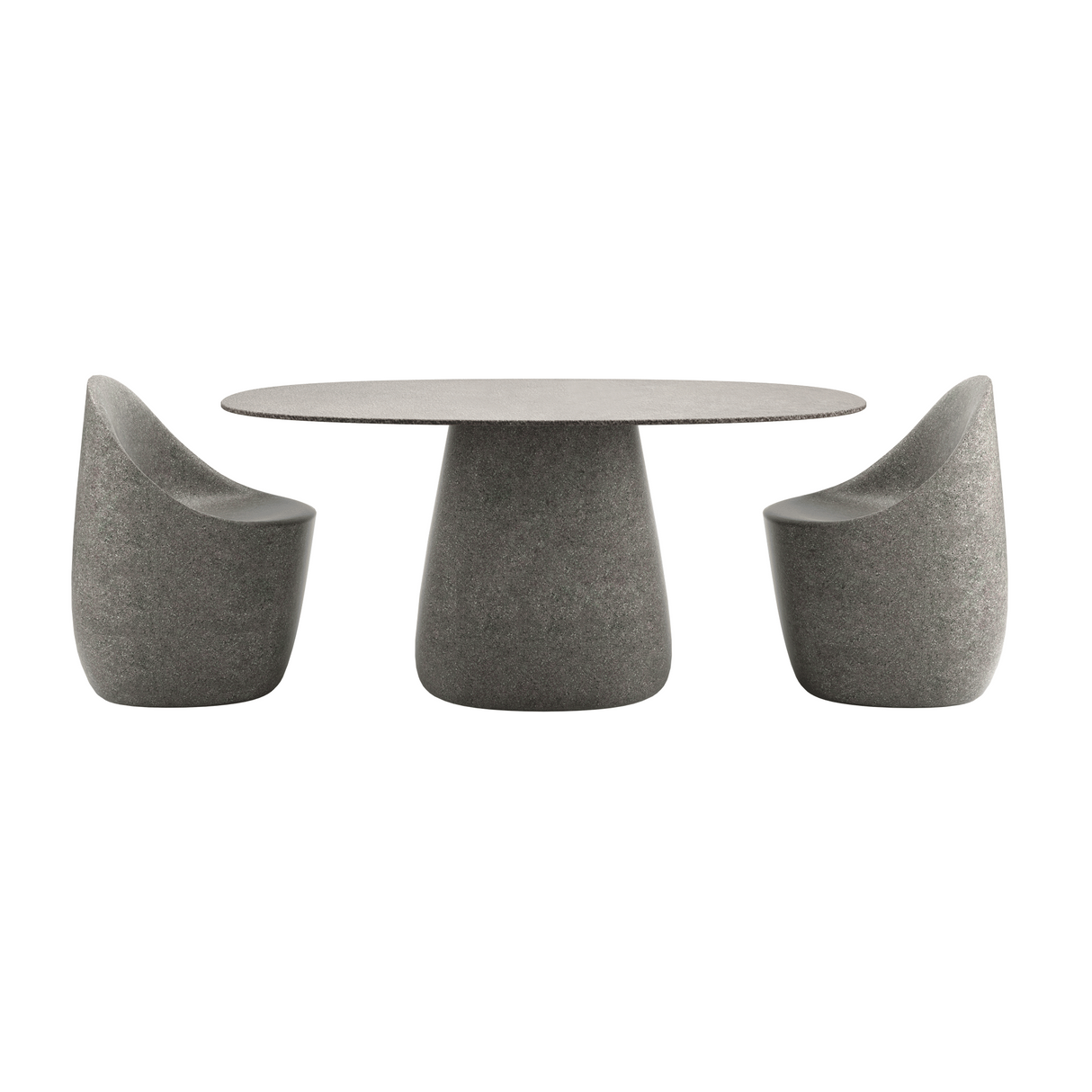 Oval Indoor/Outdoor Dining Table | Qeeboo Cobble | OROA.com