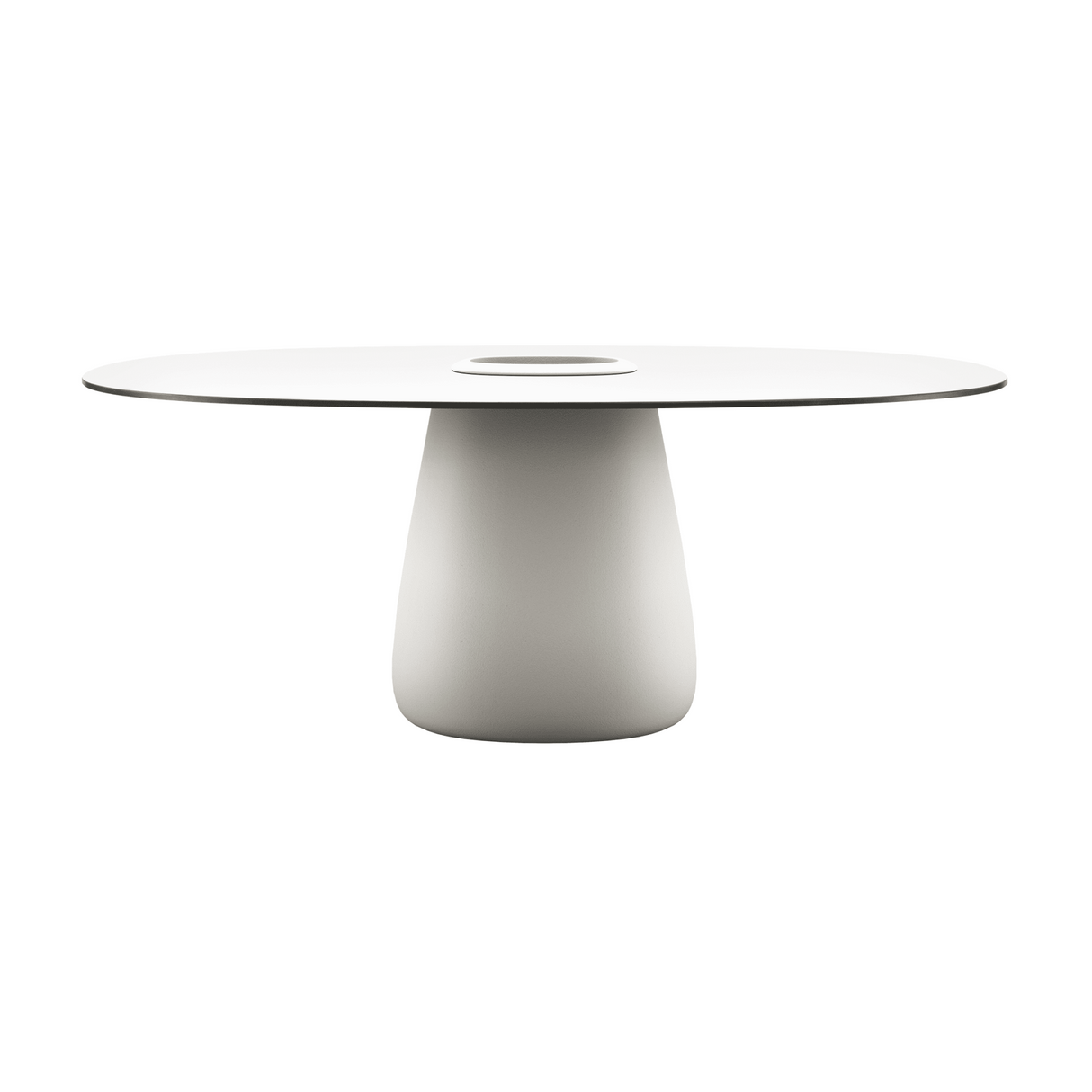 Indoor/Outdoor Bucket Dining Table | Qeeboo Cobble | OROA.com