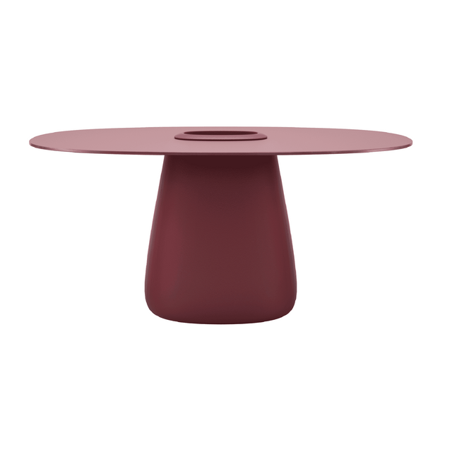 Indoor/Outdoor Bucket Dining Table | Qeeboo Cobble | OROA.com
