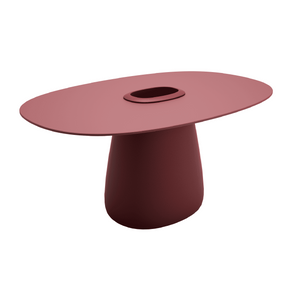 Indoor/Outdoor Bucket Dining Table | Qeeboo Cobble | OROA.com