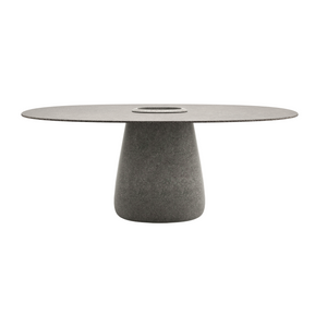 Indoor/Outdoor Bucket Dining Table | Qeeboo Cobble | OROA.com