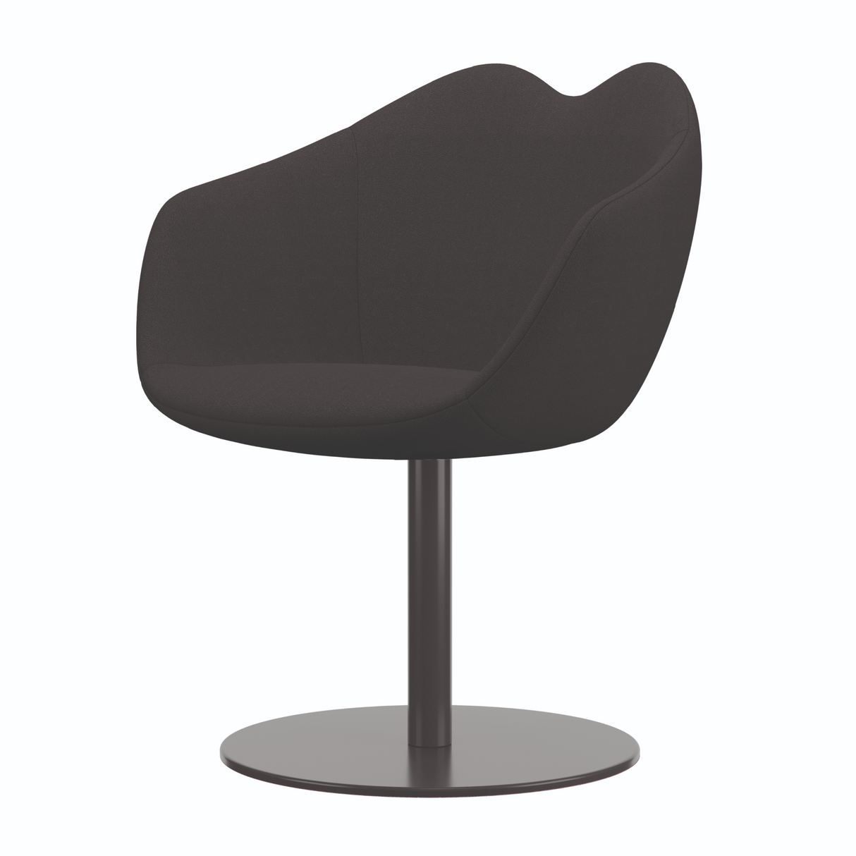 Lips-Shaped Swivel Chair | Qeeboo Xoxo | OROA.com