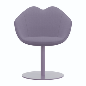 Lips-Shaped Swivel Chair | Qeeboo Xoxo | OROA.com