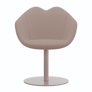 Lips-Shaped Swivel Chair | Qeeboo Xoxo | OROA.com