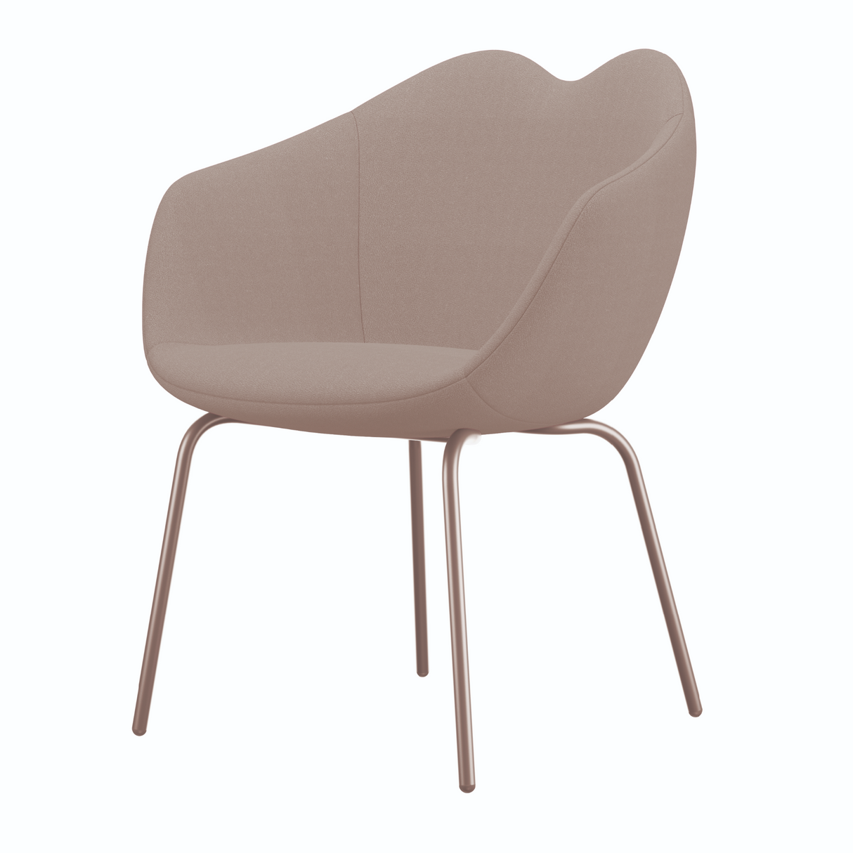 Lips-Shaped Accent Chair | Qeeboo XOXO | OROA.com