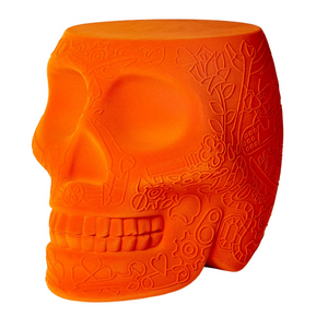 Skull-Shaped Stool Side Table | Qeeboo Mexico | OROA.com