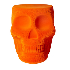 Skull-Shaped Stool Side Table | Qeeboo Mexico | OROA.com
