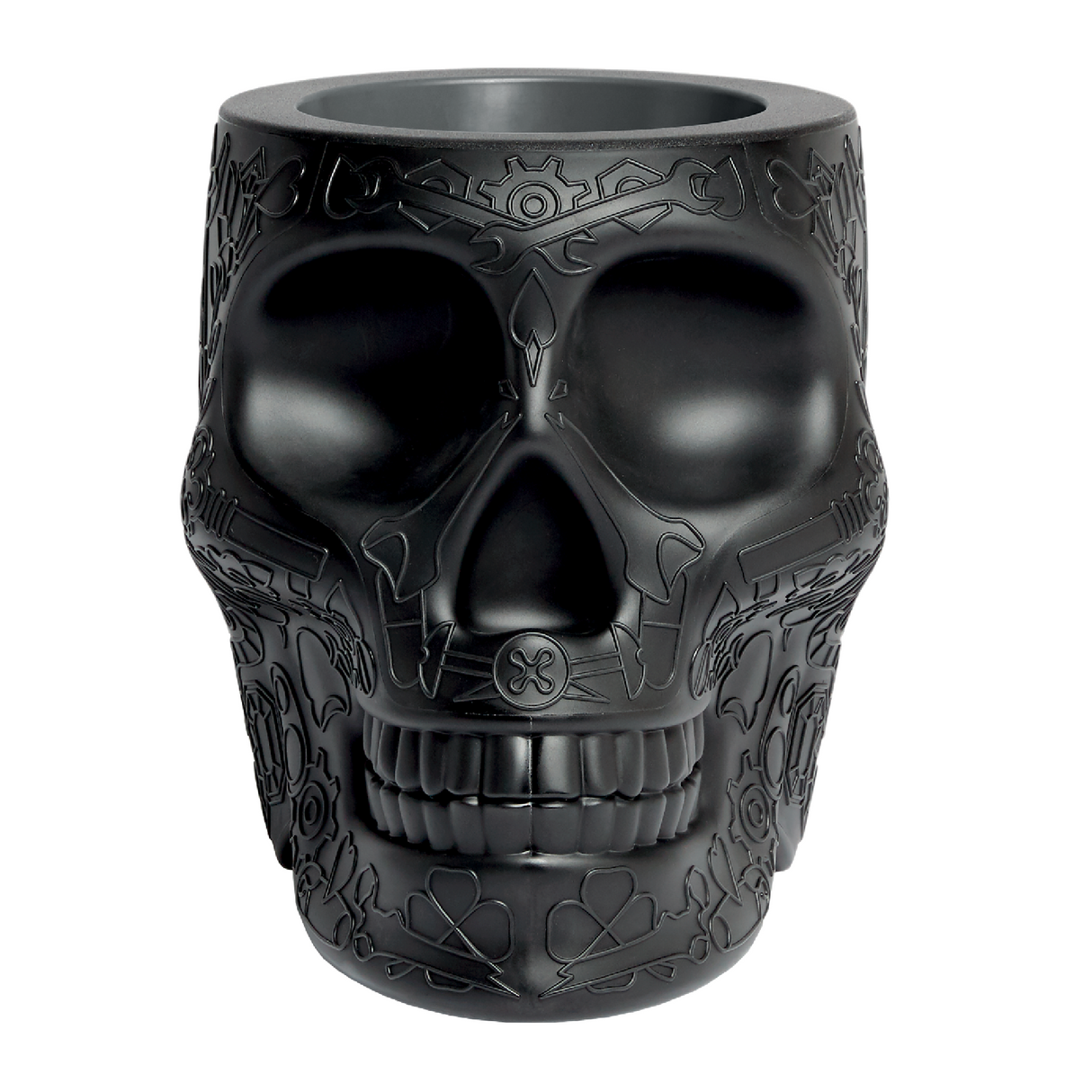 Skull-Shaped Planter Champagne Cooler | Qeeboo Mexico | OROA.com