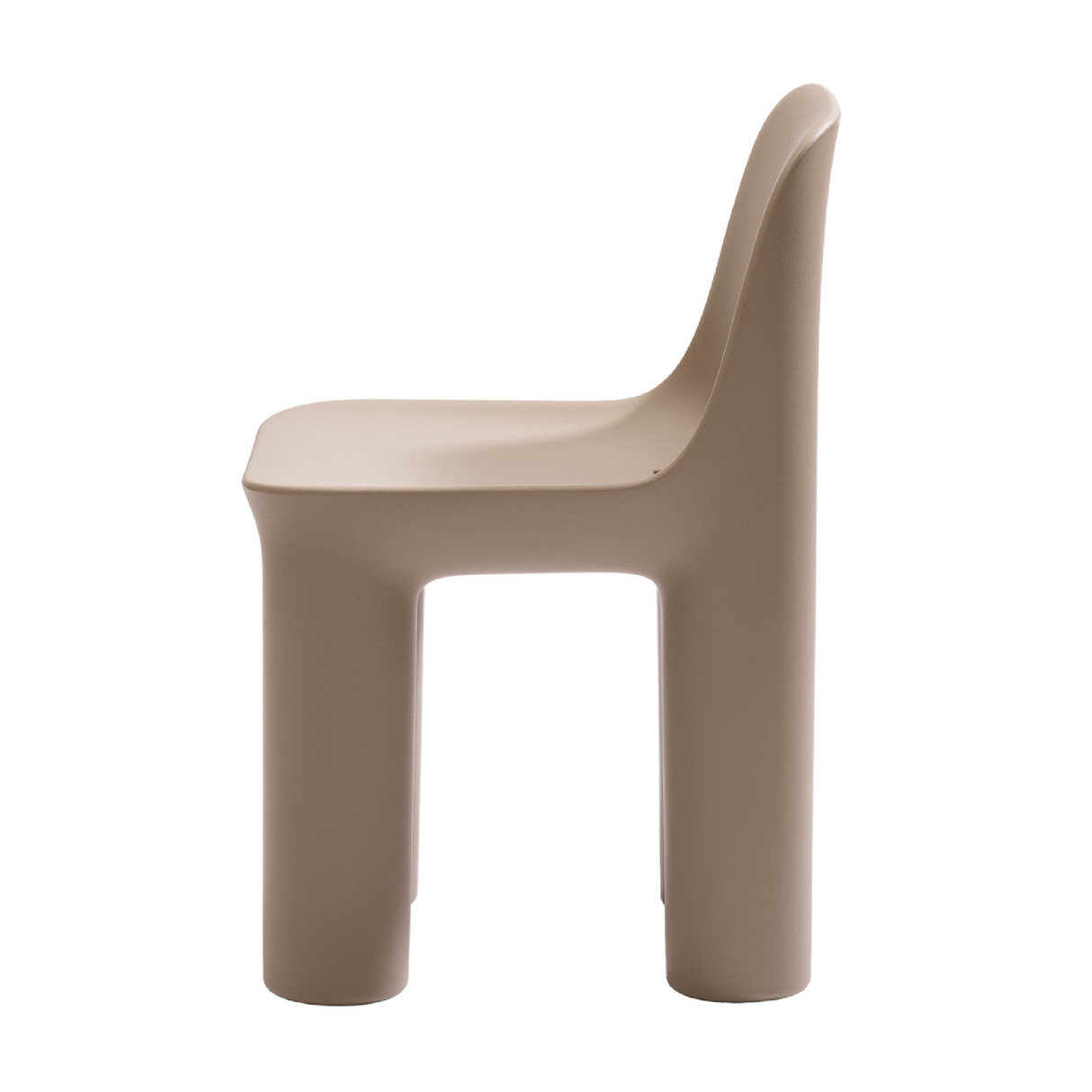 Chunky Cylindrical Legs Dining Chair | Tata Qeeboo | Oroa.com