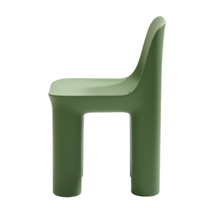 Chunky Cylindrical Legs Dining Chair | Tata Qeeboo | Oroa.com