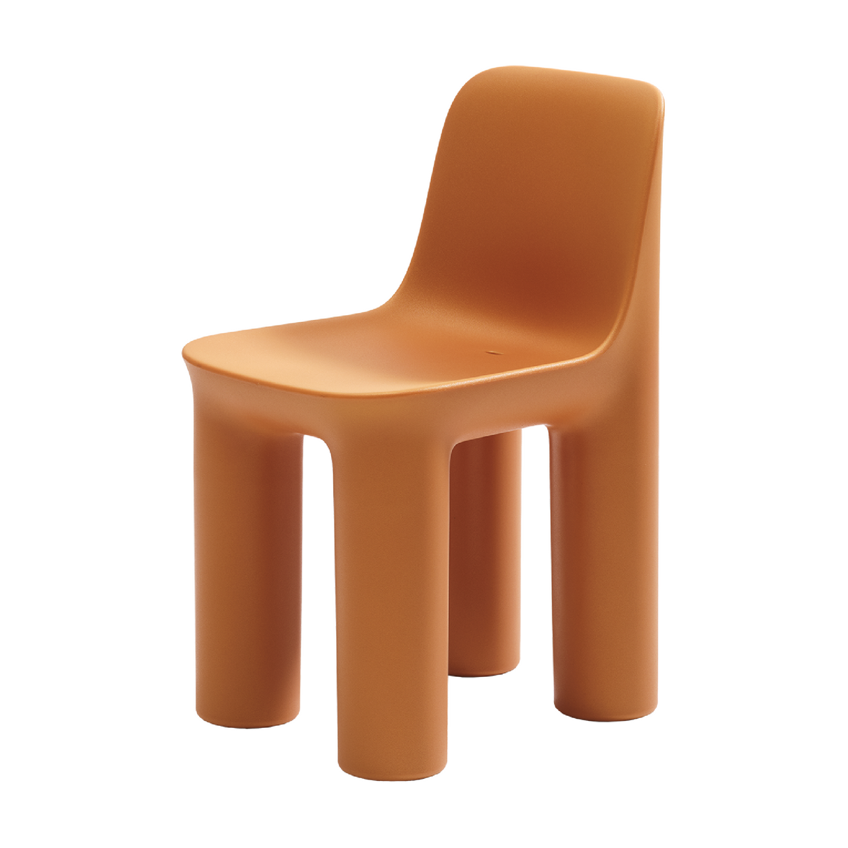 Chunky Cylindrical Legs Dining Chair | Tata Qeeboo | Oroa.com
