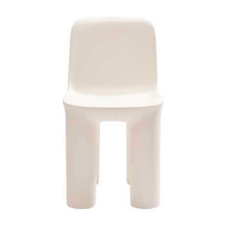 Chunky Cylindrical Legs Dining Chair | Tata Qeeboo | Oroa.com