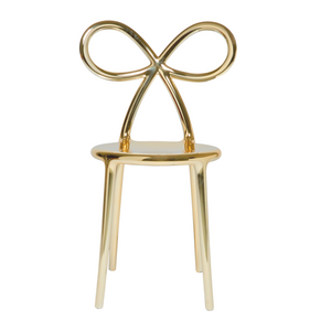 Bow Design Dining Chair | Qeeboo Ribbon | OROA.com