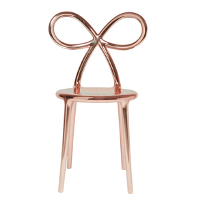 Bow Design Dining Chair | Qeeboo Ribbon | OROA.com