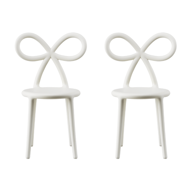 Bow-Shaped Baby Chairs (2) | Qeeboo Ribbon | Oroa.com