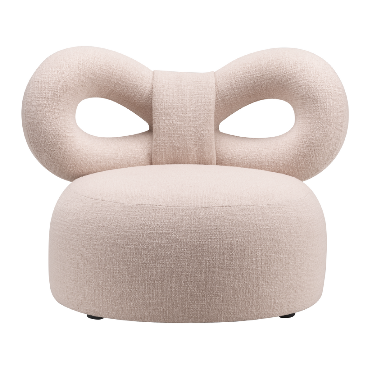 Upholstered Bow Lounge Chair | Qeeboo Ribbon | OROA.com