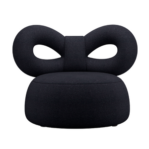 Upholstered Bow Lounge Chair | Qeeboo Ribbon | OROA.com