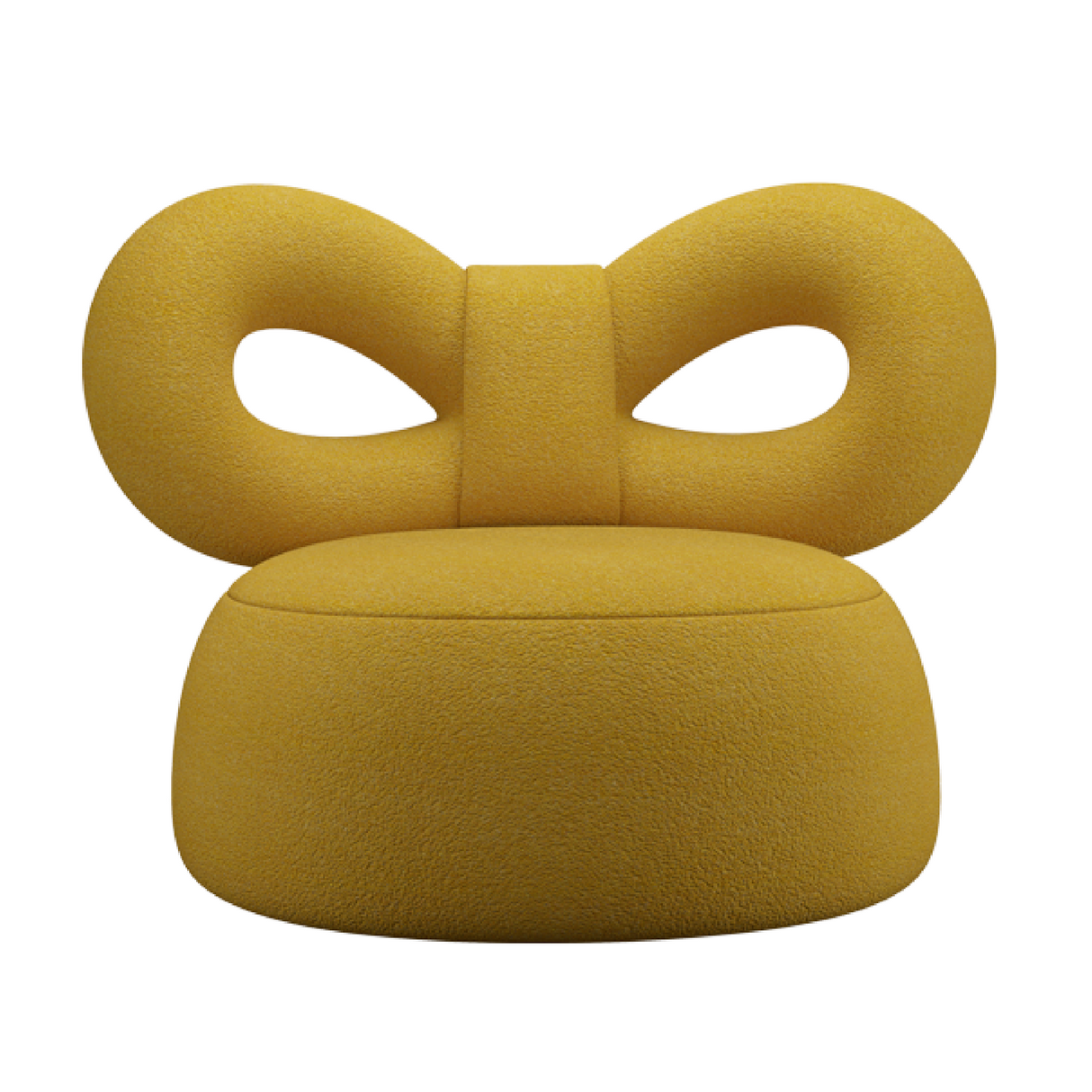 Upholstered Bow Lounge Chair | Qeeboo Ribbon | OROA.com