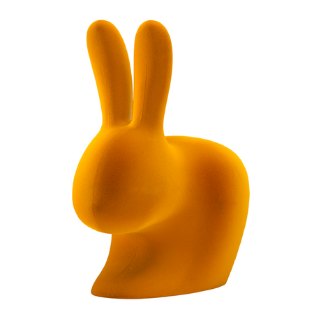 Velvet Sculptural Book End XS | Qeeboo Rabbit | OROA.com