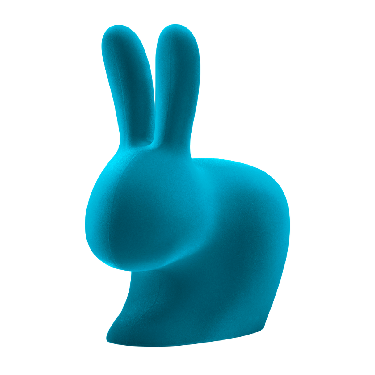 Velvet Sculptural Book End XS | Qeeboo Rabbit | OROA.com