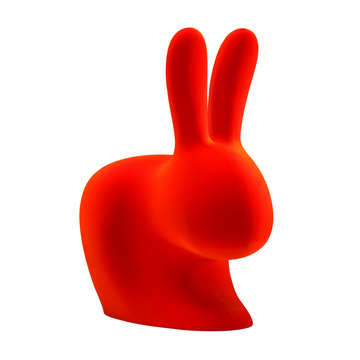 Velvet Sculptural Book End XS | Qeeboo Rabbit | OROA.com