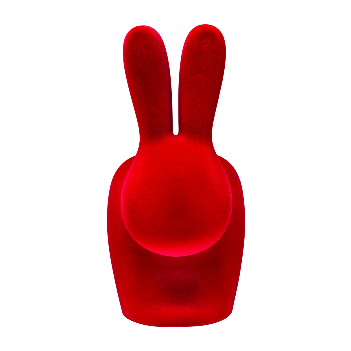 Velvet Sculptural Book End XS | Qeeboo Rabbit | OROA.com