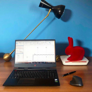 Velvet Sculptural Book End XS | Qeeboo Rabbit | OROA.com