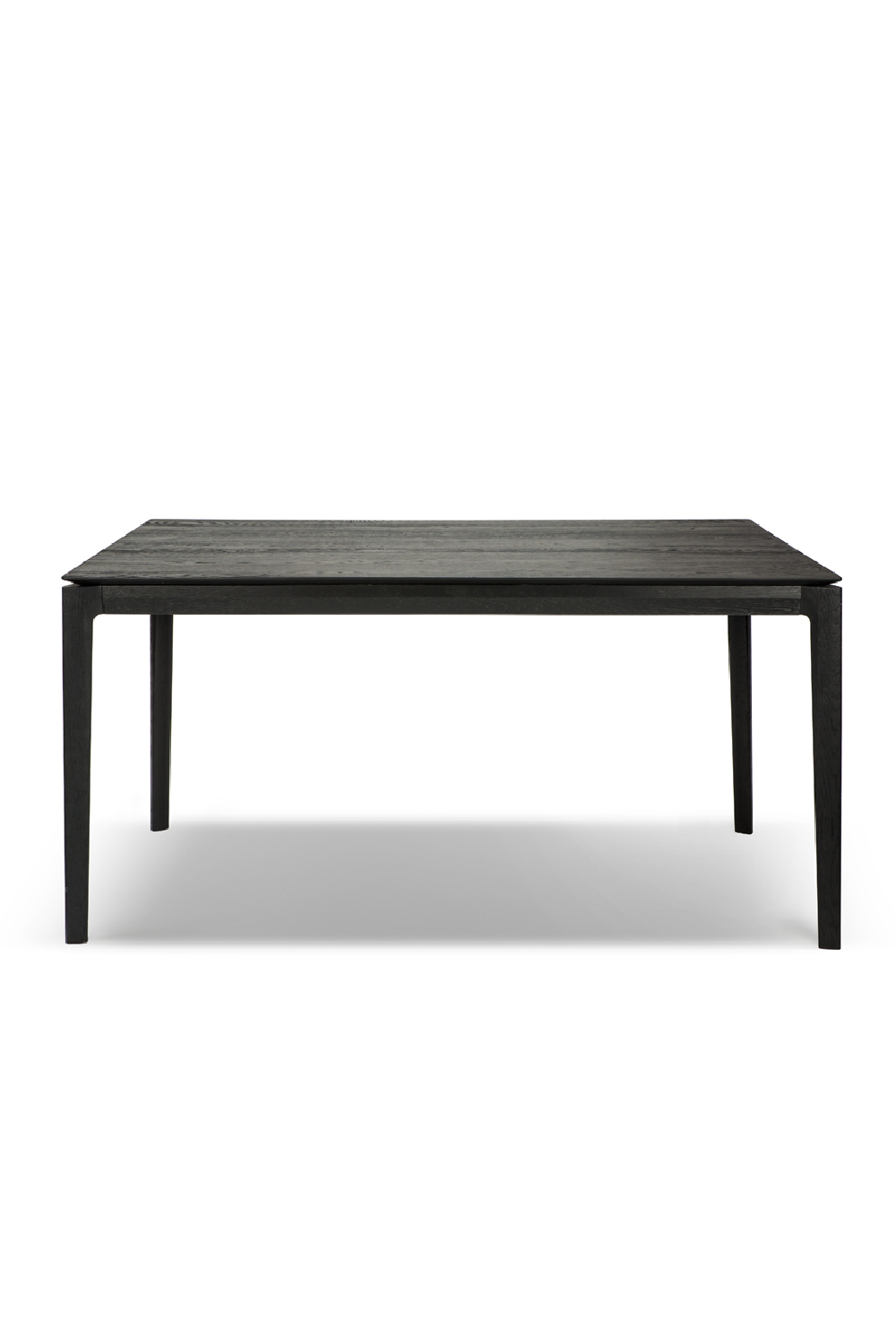 Black Oak Minimalist Dining Table | Ethnicraft Bok | Oroa.com