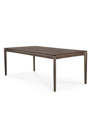 Oak Brown Minimalist Dining Table | Ethnicraft Bok | Oroa.com