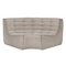 Gray Modular Sofa | Ethnicraft N701 | Oroa.com