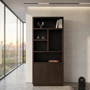   Black Oak Bookcase | Oroa.com